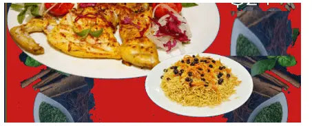 Half Chicken Salam Afghan Food