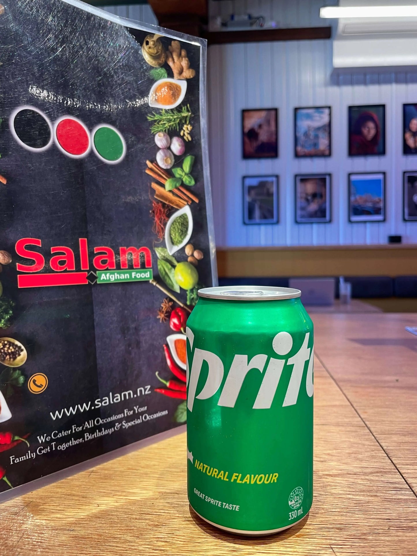 Soft Drink Salam Afghan Food
