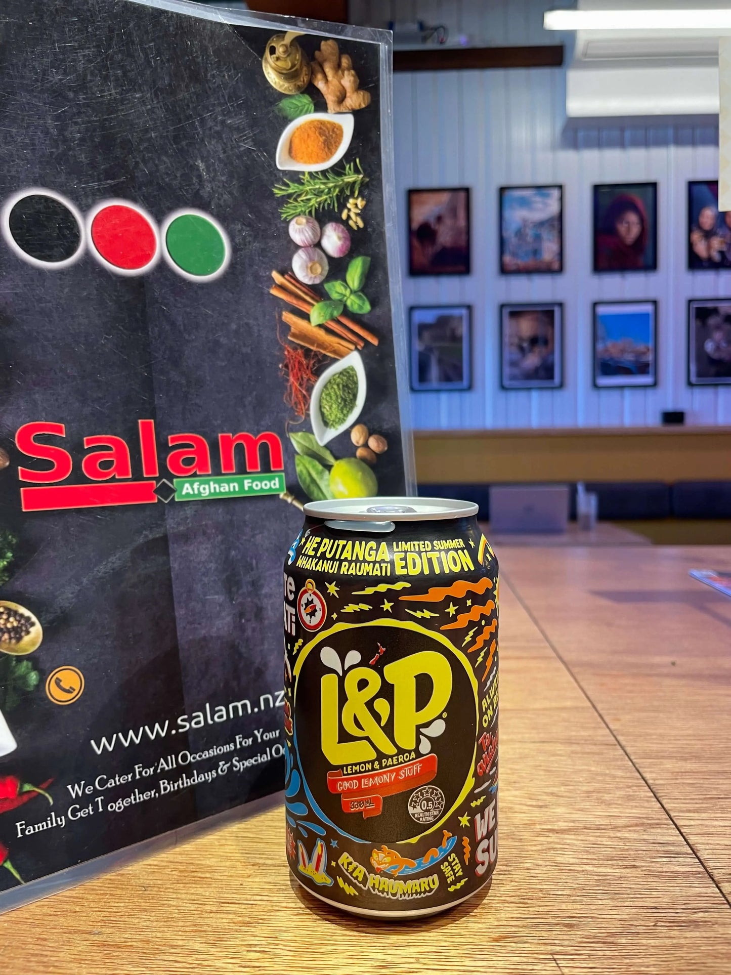 Soft Drink Salam Afghan Food