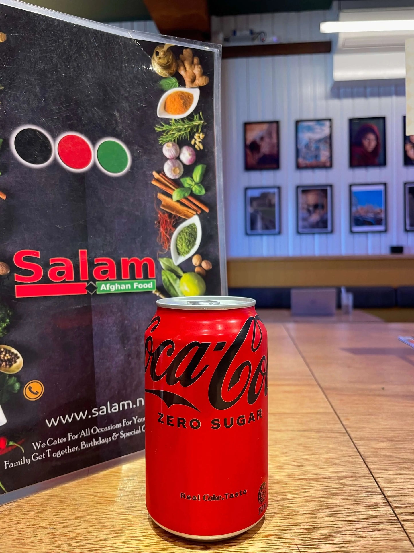 Soft Drink Salam Afghan Food