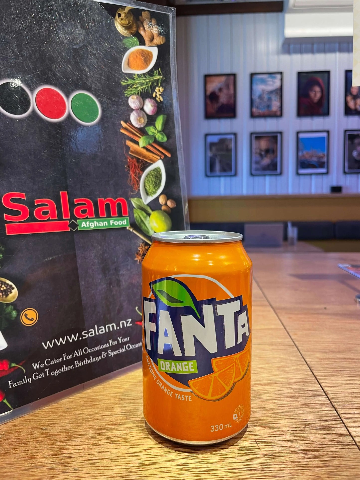 Soft Drink Salam Afghan Food