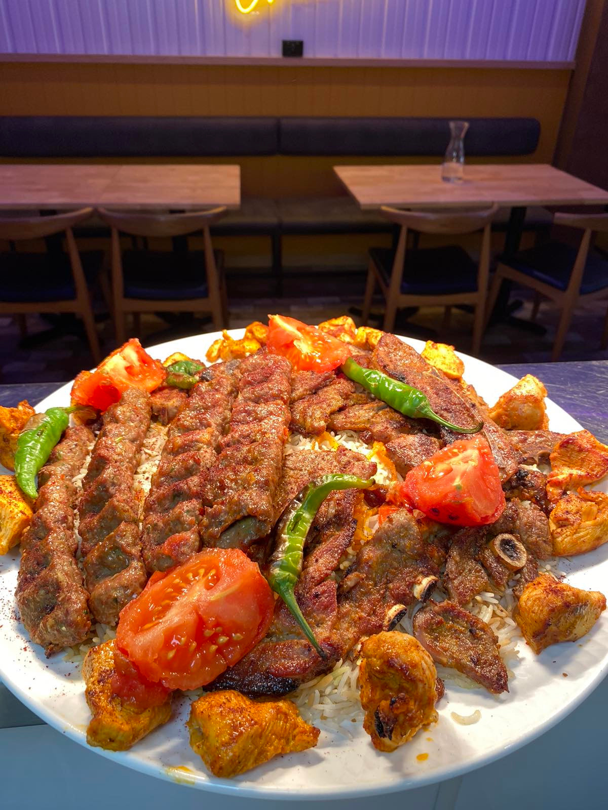 Full Family Platters Kebabs mix